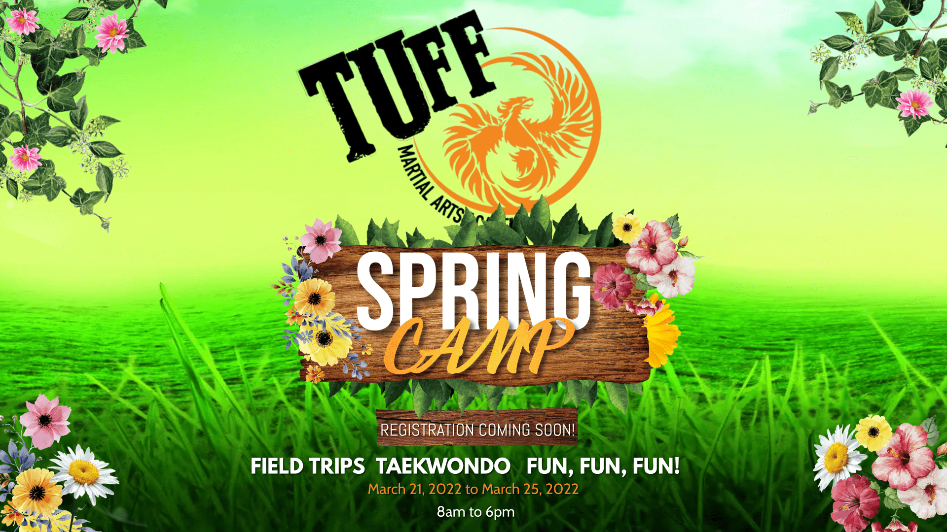 Join TUFF's spring camp 2022